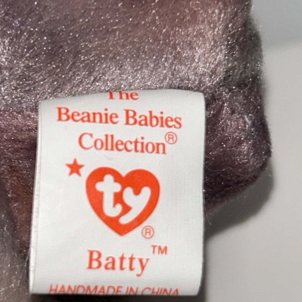 Beanie Baby tie dye Batty - Picture 8 of 9